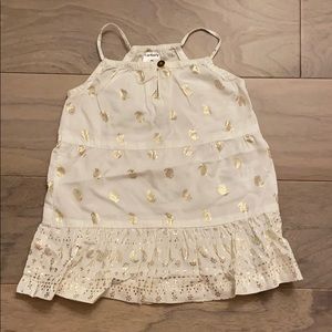 Gold embellished summer tunic